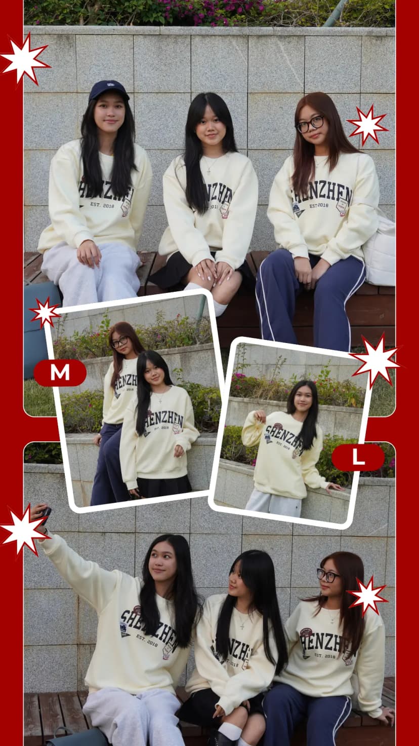 Shenzhen EST. 2018 Exclusive Sweater (Cewe)